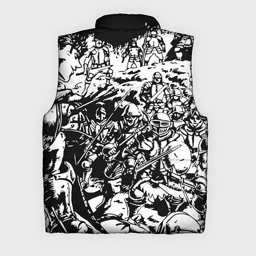 Мужской жилет Berserk Stories / 3D-Красный – фото 2