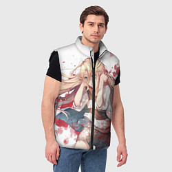 Мужской жилет Ангел кровопролития, цвет: 3D-черный — фото 2