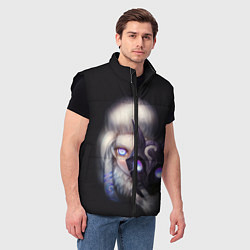 Мужской жилет Некромантия, цвет: 3D-черный — фото 2