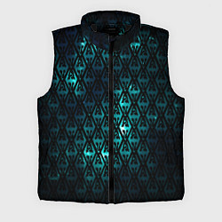 Мужской жилет TES: Blue Pattern, цвет: 3D-черный