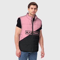 Мужской жилет Black Pink, цвет: 3D-черный — фото 2