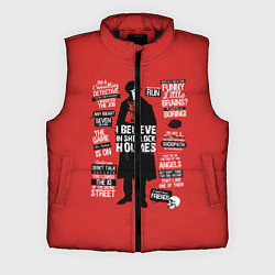 Мужской жилет Шерлок, цвет: 3D-черный