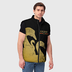 Мужской жилет GUSSI: Gold Edition, цвет: 3D-черный — фото 2