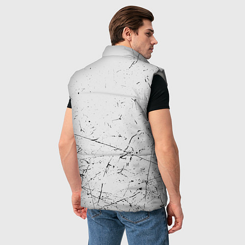 Мужской жилет ХАОС: GONEFludd / 3D-Светло-серый – фото 4