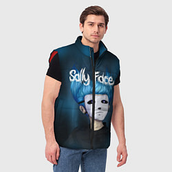 Мужской жилет Sally Face, цвет: 3D-красный — фото 2