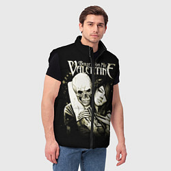 Мужской жилет BFMV: Death Love, цвет: 3D-черный — фото 2