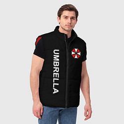 Мужской жилет UMBRELLA CORP, цвет: 3D-красный — фото 2