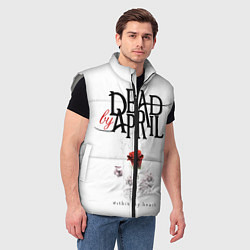 Мужской жилет Dead by April, цвет: 3D-светло-серый — фото 2