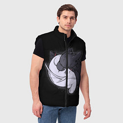 Мужской жилет Night Fury: Yin Yang, цвет: 3D-черный — фото 2