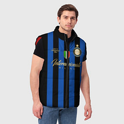 Мужской жилет Internazionale Milano, цвет: 3D-красный — фото 2
