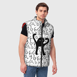 Мужской жилет ЪУЪ СЪУКА, цвет: 3D-красный — фото 2