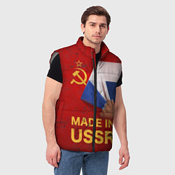 Мужской жилет MADE IN USSR, цвет: 3D-светло-серый — фото 2