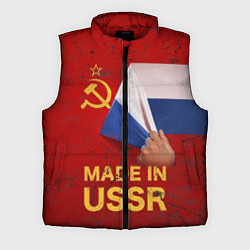 Мужской жилет MADE IN USSR, цвет: 3D-красный