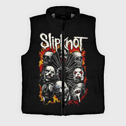 Мужской жилет Slipknot: Faces, цвет: 3D-светло-серый