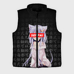 Мужской жилет SENPAI ANIME, цвет: 3D-черный