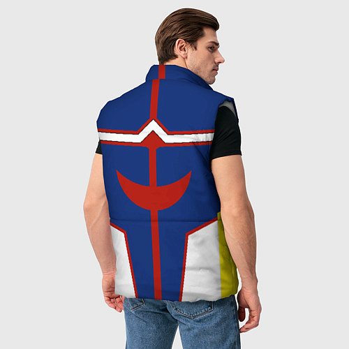 Мужской жилет ALL MIGHT MY HERO ACADEMIA MHA МОЯ ГЕРОЙСКАЯ АКАДЕ / 3D-Светло-серый – фото 4