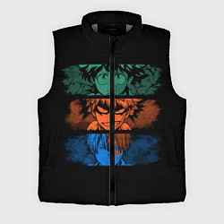 Мужской жилет Моя геройская академия, цвет: 3D-светло-серый