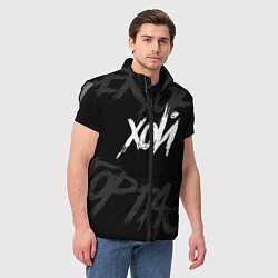 Мужской жилет Сектор Газа - ХОЙ, цвет: 3D-светло-серый — фото 2