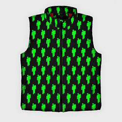 Мужской жилет Billie Eilish: Acid Pattern, цвет: 3D-красный