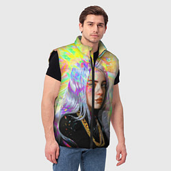 Мужской жилет Billie Eilish, цвет: 3D-черный — фото 2