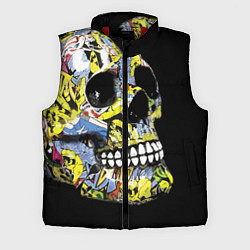 Мужской жилет Graffiti - Skull, цвет: 3D-красный