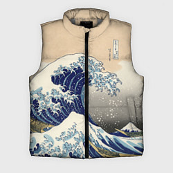 Мужской жилет Kanagawa Wave Art