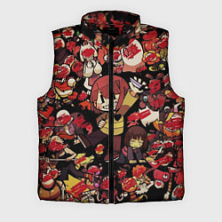 Мужской жилет UNDERTALE CHARA, цвет: 3D-черный