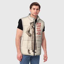Мужской жилет Сталин, цвет: 3D-черный — фото 2