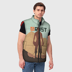 Мужской жилет Rust, цвет: 3D-красный — фото 2