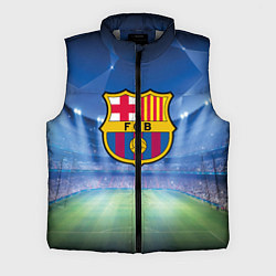 Мужской жилет FC Barcelona, цвет: 3D-светло-серый