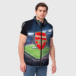 Мужской жилет FC Arsenal, цвет: 3D-светло-серый — фото 2