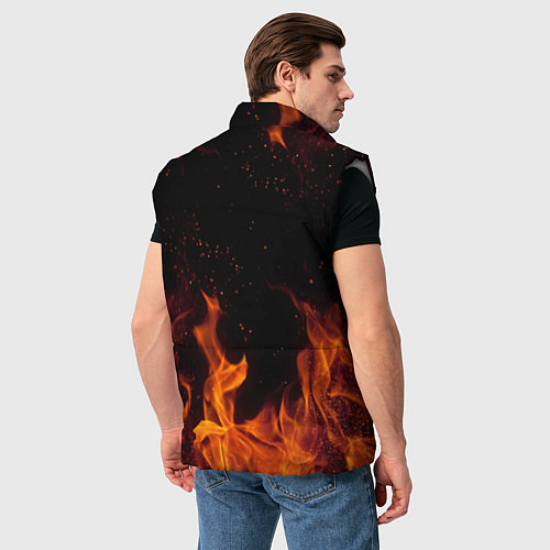 Мужской жилет KIMETSU NO YAIBA / 3D-Светло-серый – фото 4