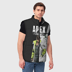 Мужской жилет Apex Legends, цвет: 3D-черный — фото 2