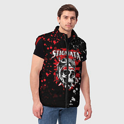 Мужской жилет Stigmata, цвет: 3D-красный — фото 2