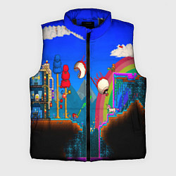 Мужской жилет TERRARIA GAME, цвет: 3D-черный