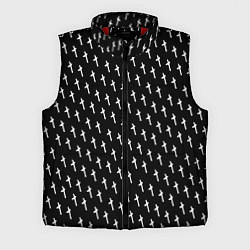 Мужской жилет LiL PEEP Pattern, цвет: 3D-красный