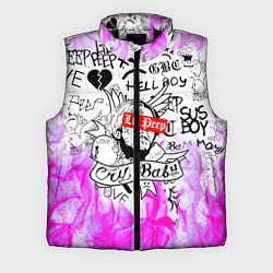 Мужской жилет LIL PEEP, цвет: 3D-черный