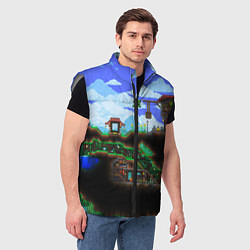 Мужской жилет TERRARIA EXCLUSIVE, цвет: 3D-светло-серый — фото 2