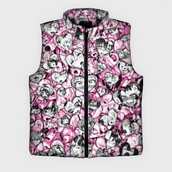 Мужской жилет Ahegao валентинки