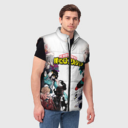 Мужской жилет My Hero Academia противостояние, цвет: 3D-черный — фото 2