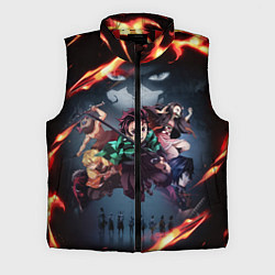 Мужской жилет KIMETSU NO YAIBA, цвет: 3D-красный