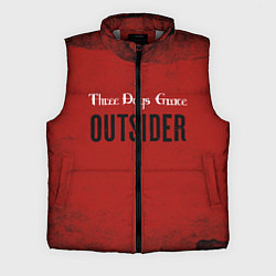Мужской жилет Three days grace Outsider, цвет: 3D-светло-серый