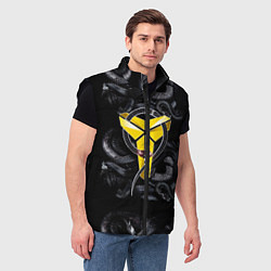 Мужской жилет Los Angeles LakersKobe Bryan, цвет: 3D-черный — фото 2