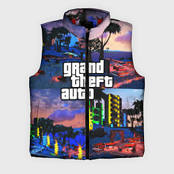 Мужской жилет GTA, цвет: 3D-красный