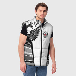 Мужской жилет Камуфляж Россия, цвет: 3D-светло-серый — фото 2
