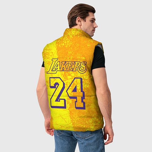 Мужской жилет Kobe Bryant / 3D-Светло-серый – фото 4