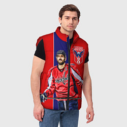 Мужской жилет Ovechkin Capitals, цвет: 3D-красный — фото 2