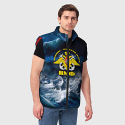 Мужской жилет Военно-морской флот, цвет: 3D-красный — фото 2