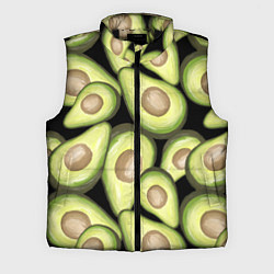 Мужской жилет Avocado background