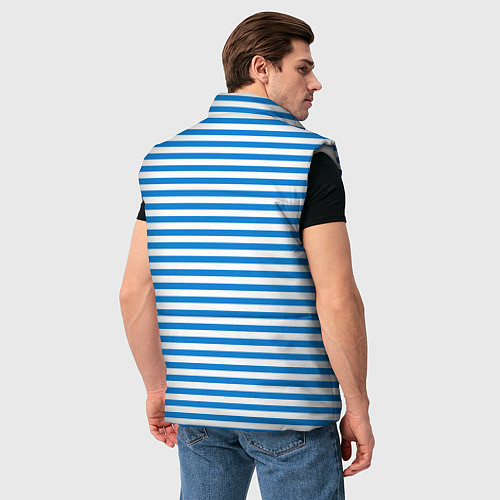 Мужской жилет Тельняшка ВДВ / 3D-Светло-серый – фото 4